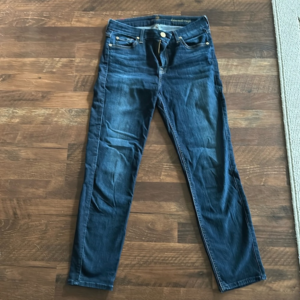 EUC 7 for all Mankind Kimmie Crop 29